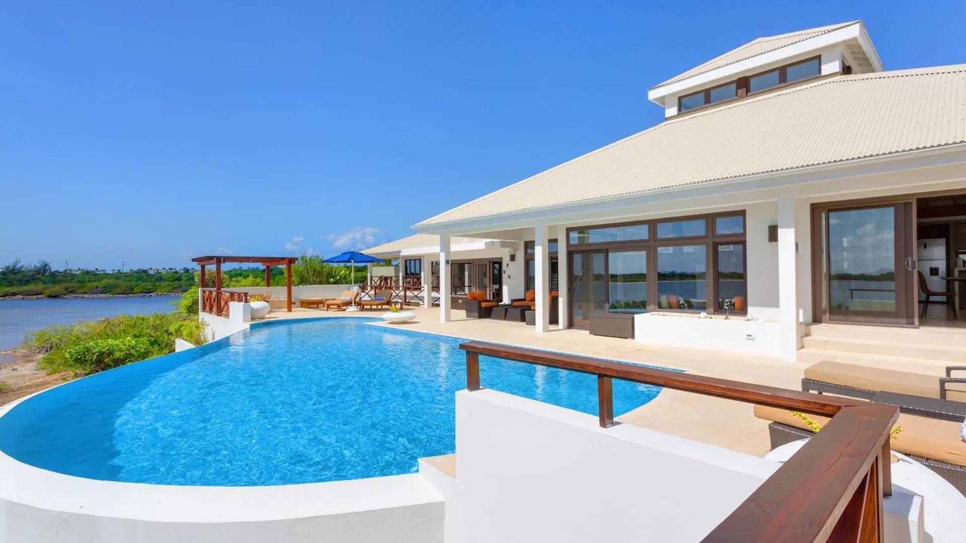 Songbird 4 Bedroom Anguilla Villa Валли Апартаменты